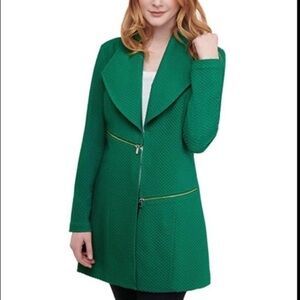 NYGARD Emerald Green Jacket with Zipper Details Size M